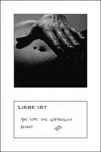 Liebe ist im Bauch 