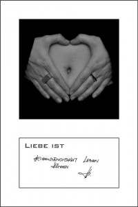 Liebe ist im Bauch