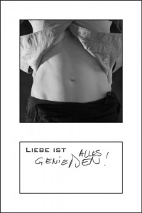 Liebe ist im Bauch