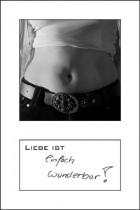 Liebe ist im Bauch