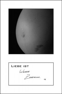 Liebe ist im Bauch