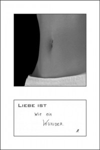 Liebe ist im Bauch