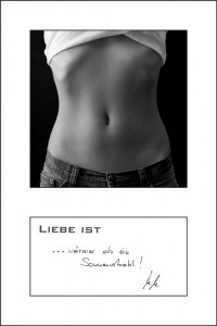 Liebe ist im Bauch