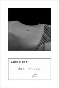 Liebe ist im Bauch