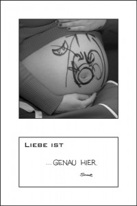 Liebe ist im Bauch