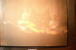 watching tv 8643